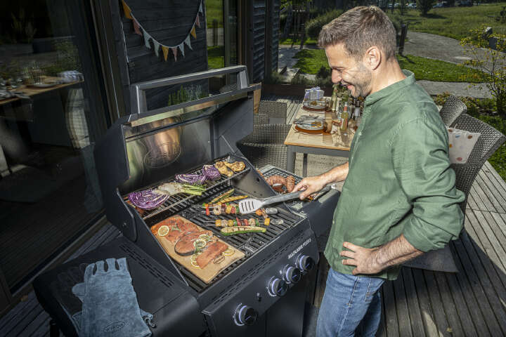 RÖSLE Gasgrill ALLFLAME Peer 3 50mbar
